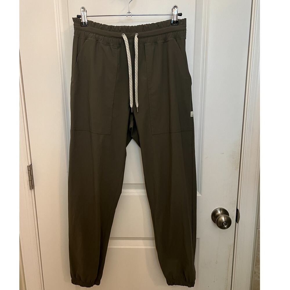 Vuori Miles Jogger Oregano Green Lightweight Performance Pants Utility Gorpcore - Picture 3 of 9